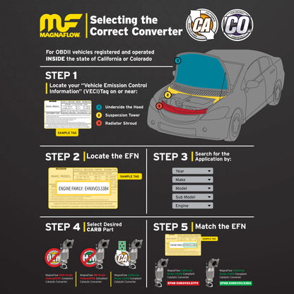 MagnaFlow Conv DF 90-93 Miata 1.6L